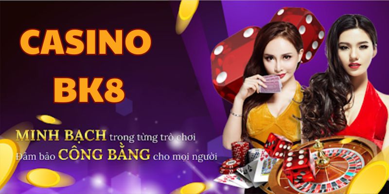 Khám phá sảnh casino BK8 thứ thiệt