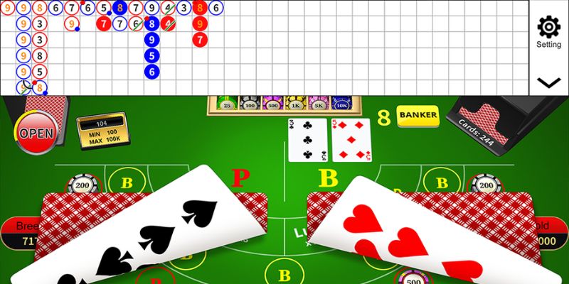 Quá trình soi cầu Baccarat kép dính